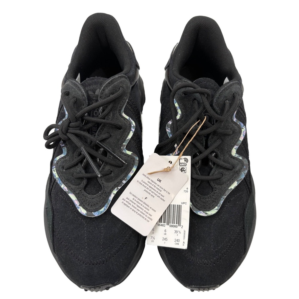 Adidas Ozweego Womens Black Running Lifestyle Shoes Sneakers‎ Size 7 1/2